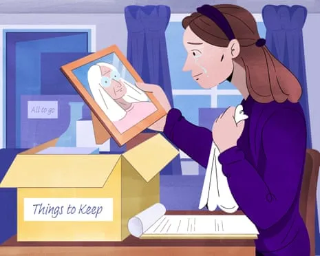 Sort while you work and take your time: key actions to emptying a relative’s home when they die
